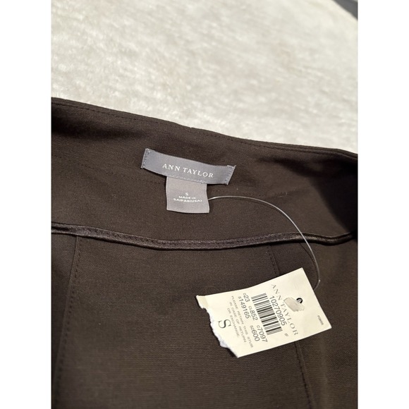 New Ann Taylor Brown Hook Blazer Jacket Size Small NWT Business Casual - Picture 3 of 9